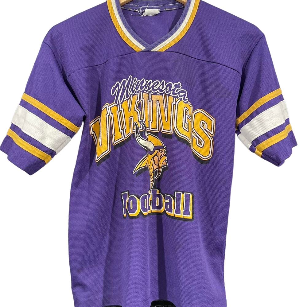 Vintage 80s Minnesota Vikings Football Jersey Adult Small
